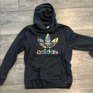 Adidas Black Sweatshirt Hoodie
